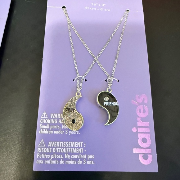 Best friend mood & yin yang necklaces - Picture 3 of 3